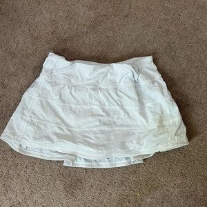 Lululemon white skirt